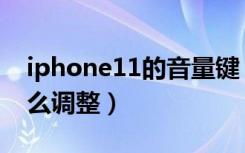 iphone11的音量键（iphone11按键音量怎么调整）