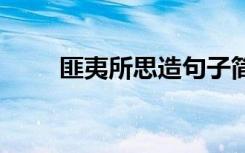 匪夷所思造句子简单 匪夷所思造句