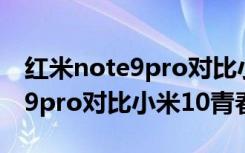 红米note9pro对比小米10s拍照（红米note9pro对比小米10青春版）