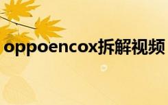 oppoencox拆解视频（oppoencox防水吗）