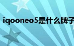 iqooneo5是什么牌子（iqooneo5是5g吗）