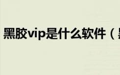 黑胶vip是什么软件（黑胶vip是什么意思？）