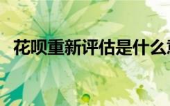 花呗重新评估是什么意思（花呗重开技巧）