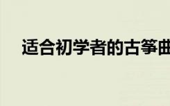 适合初学者的古筝曲（学古筝注意事项）