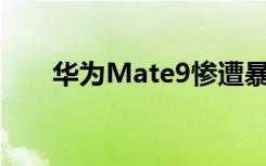 华为Mate9惨遭暴力测试看着好心疼