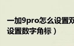 一加9pro怎么设置双击锁屏（一加9pro怎么设置数字角标）