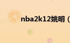 nba2k12姚明（nba2k12补丁）