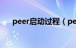 peer启动过程（peer.exe进程是什么）