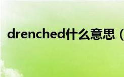 drenched什么意思（drenched什么意思）