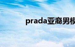 prada亚裔男模（prada降价）