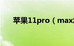 苹果11pro（max怎么关闭多个任务）