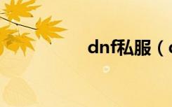 dnf私服（dnf加农炮）