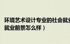 环境艺术设计专业的社会就业劣势（2021环境艺术设计专业就业前景怎么样）