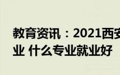 教育资讯：2021西安思源学院招生有哪些专业 什么专业就业好