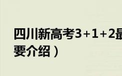 四川新高考3+1+2最新消息（新高考政策简要介绍）