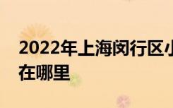 2022年上海闵行区小蝌蚪音乐幼儿园的地址在哪里