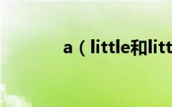 a（little和little的区别用法）