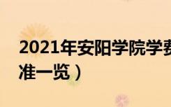 2021年安阳学院学费是多少（各专业收费标准一览）