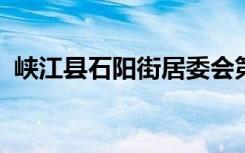 峡江县石阳街居委会第一幼儿园的地址在哪