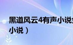 黑道风云4有声小说免费听（黑道风云4有声小说）