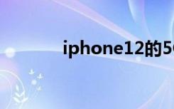 iphone12的5G网络怎么关闭