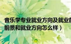 音乐学专业就业方向及就业前景分析（2022音乐学专业就业前景和就业方向怎么样）