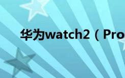 华为watch2（Pro智能手表怎么熄屏）