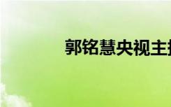 郭铭慧央视主持人（郭铭慧）