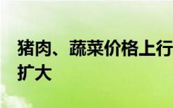 猪肉、蔬菜价格上行 7月CPI同比涨幅或继续扩大