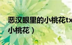 恶汉眼里的小桃花txt全文阅读（恶汉眼里的小桃花）