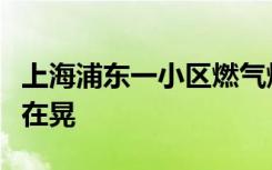 上海浦东一小区燃气爆炸，居民：整栋房子都在晃