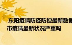  东阳疫情防疫防控最新数据消息：东阳哪些地方封了 东阳市疫情最新状况严重吗