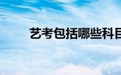 艺考包括哪些科目 文化课考试内容