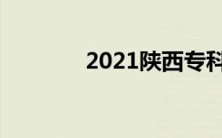 2021陕西专科批次正式投档