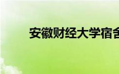 安徽财经大学宿舍条件 有没有空调