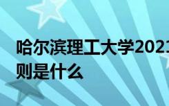 哈尔滨理工大学2021年本科招生简章 录取原则是什么