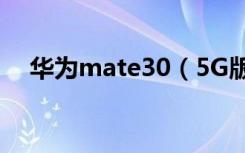 华为mate30（5G版怎么添加拍照水印）