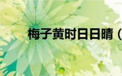 梅子黄时日日晴（梅子黄时日日晴）