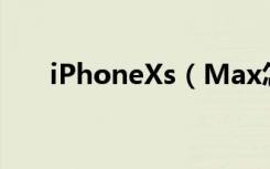 iPhoneXs（Max怎么开启半屏功能）