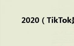 2020（TikTok是一个热门话题）