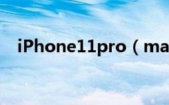 iPhone11pro（max怎么查看剩余内存）