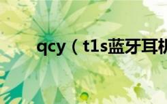 qcy（t1s蓝牙耳机怎么重置初始化）