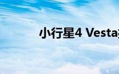 小行星4 Vesta揭示的动荡时间