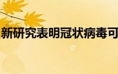 新研究表明冠状病毒可以在表面存活多长时间