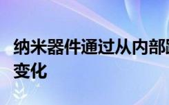 纳米器件通过从内部跟踪显示细胞如何随时间变化