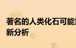 著名的人类化石可能重新改变人类祖先故事的新分析