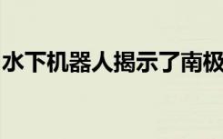 水下机器人揭示了南极洲末日冰川的隐藏基础