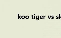 koo tiger vs skt（koo tigers）