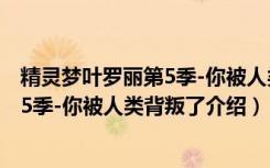 精灵梦叶罗丽第5季-你被人类背叛了（关于精灵梦叶罗丽第5季-你被人类背叛了介绍）