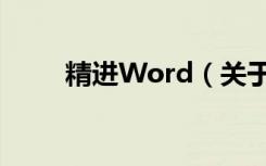 精进Word（关于精进Word介绍）